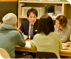 リフォームのプロが丁寧なヒアリング