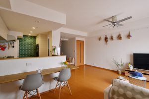 築32年マンションリノベ | 私たちの「スキ!」に囲まれて