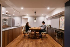 築27年マンションリノベ | ふたりらしさが魅える家